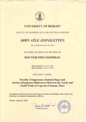 UiB Dr.Philos. Diploma, English